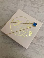 Van Cleef & Arpels Alhambra Necklace 1 blue motif - 4