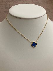 Van Cleef & Arpels Alhambra Necklace 1 blue motif - 3