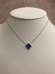 Van Cleef & Arpels Alhambra Necklace 1 blue motif - 2