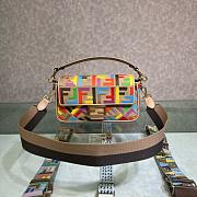 Fendi Baguette Multicolot Bag 27x15x6cm - 1