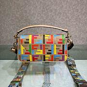 Fendi Baguette Multicolot Bag 27x15x6cm - 4