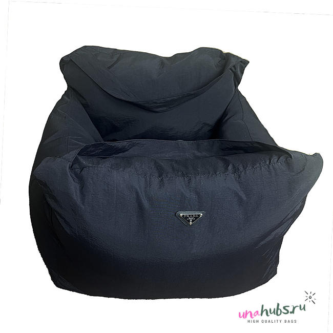 Prada Pet Square Pillow Black - 55x50cm - 1