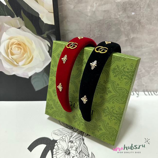 Gucci Velvet Headband  - 1