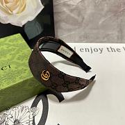 Gucci GG Canvas Headband - 5