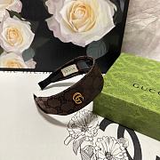 Gucci GG Canvas Headband - 3