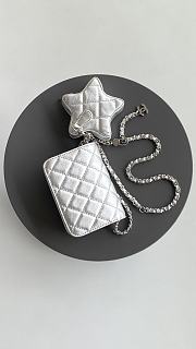 Chanel Silver Bag  - 5