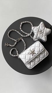 Chanel Silver Bag  - 4