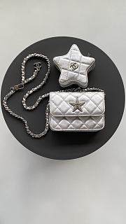 Chanel Silver Bag  - 3