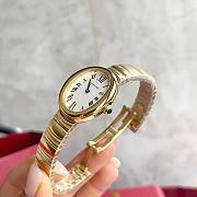 CARTIER QUARTZ WATCHES baignoire grain d'orge - 4