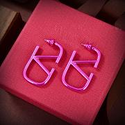 Valentino Vlogo Garavani Pink Earrings - 2