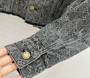 Louis Vuitton Vintage Effect Monogram Denim Jacket - 6