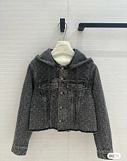 Louis Vuitton Vintage Effect Monogram Denim Jacket - 4