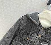 Louis Vuitton Vintage Effect Monogram Denim Jacket - 5