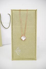 Van Cleef Arpels Mother of pearl 1 motif necklace - 1