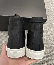 Prada High Top Canvas Black Sneakers  - 2