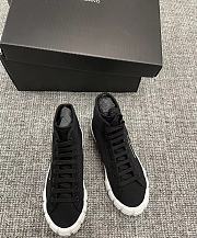 Prada High Top Canvas Black Sneakers  - 4