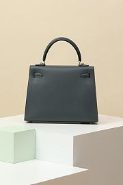 Hermes Kelly 25cm Casaque Etoilee Adoise Epsom - 4