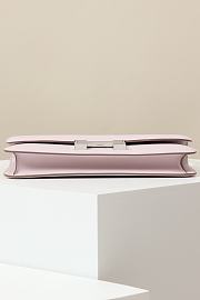 Hermes Long Constance Pink Epsom Leather Bag 24cm - 6