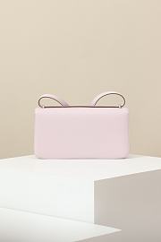 Hermes Long Constance Pink Epsom Leather Bag 24cm - 4