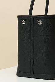 	 Hermes Garden Party Togo Black Bag - 36x26x17cm - 2