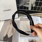 Chanel Black CC logo headband - 2