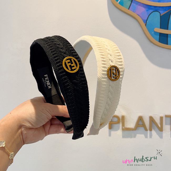 Fendi FF Logo Headband - 1