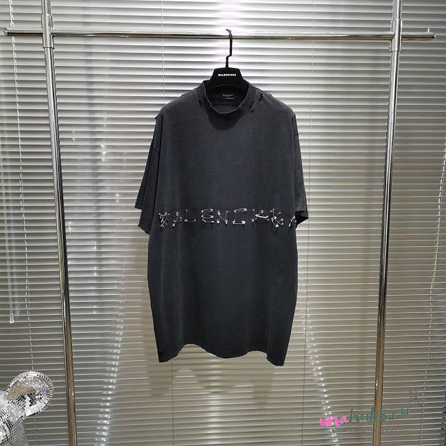 Balenciaga Black T-Shirt 02 - 1