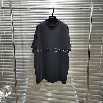 Balenciaga Black T-Shirt 02