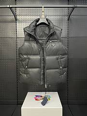 Prada Black Down Gilet Jacket - 3