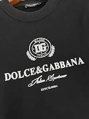 Dolce&​Gabbana Black Jersey sweatshirt - 3