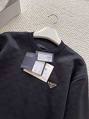 Prada Black Technical fabric sweatshirt - 3