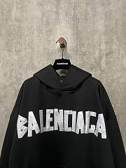   Balenciaga Sweatshirt in black cotton - 4