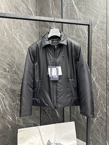 Prada  cropped re-nylon down jacket