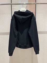 Burberry Sweatshirt Hoodie - Black - 6