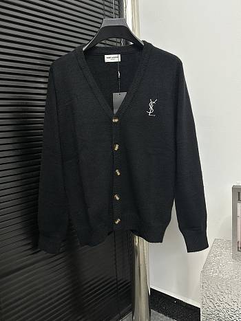 YSL Black Cardigan