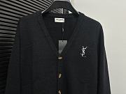 YSL Black Cardigan - 4