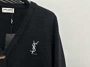 YSL Black Cardigan - 3