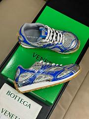 Bottega Veneta Orbit Metallic Net Runner Sneakers - 5