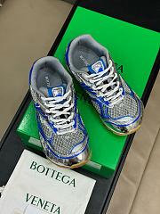 Bottega Veneta Orbit Metallic Net Runner Sneakers - 3