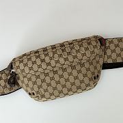 Gucci Small GG belt bag eboby GG canvas 32X17X5CM - 5