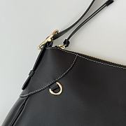 Gucci Black Leather Emblem small shoulder bag - 36x23.5x7.5CM - 6