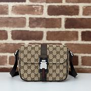 Gucci Mini GG crossbody bag Web detail 20x14x6.5cm - 3