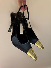 YSL Jeanne 110 leather singback pumps 02 - 6