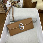 Hermes Brown Epsom Chaine d Ancre To Go Bag - 2