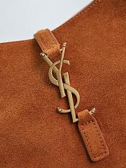 YSL Suede Hobo le 5 a 7 brown bag  - 2