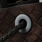 Bottega Veneta Andiamo Medium Brown Suede Bag 32*24*12cm - 5