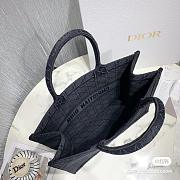 Dior Large Book Tote Black 41.5x32x5cm - 6