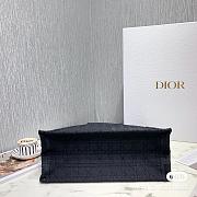 Dior Large Book Tote Black 41.5x32x5cm - 3