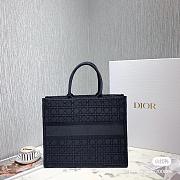 Dior Large Book Tote Black 41.5x32x5cm - 4