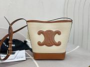 Celine Cuir Triomphe Bucket Bag - 3